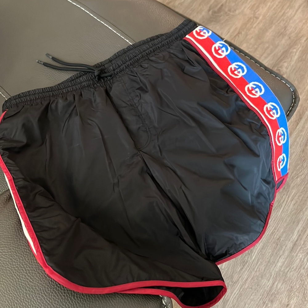 Gucci swim trunks for men